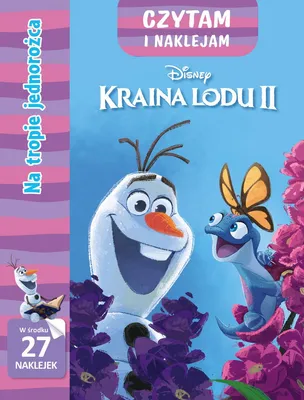 Zdjęcie produktu dla Czytam i naklejam Disney Kraina Lodu II praca zbiorowa