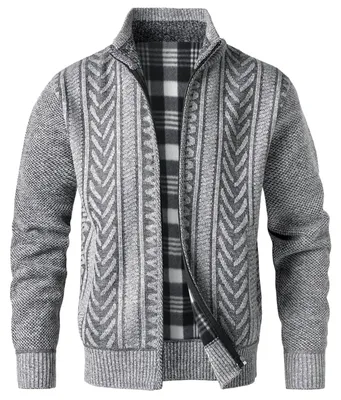 Imagen del producto de Chaleco de punto Heren - Forro de forro polar - Gris