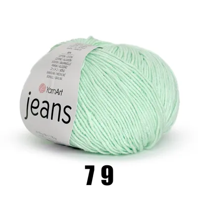 Produktbild von YarnArt Jeans (50g/160M) 79 helles mint