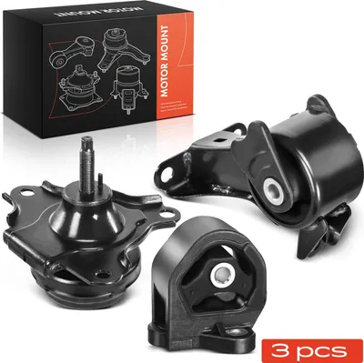 Image de Frankberg 2x Support Moteur + 1x Support de Boîte de Vitesses Droit pour Honda Civic VII ES ET 1.3L 2003-2005