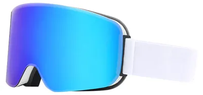 Produktbild von Skibrille 1 Stück, Zylindrische Antibeschlag-Skibrille Mit UV400-Schutz, Für Damen Und Herren Bei Ski- Und Snowboardfahren