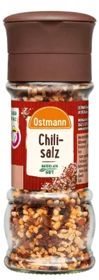 Zdjęcie produktu dla Ostmann chilli sól aromatyczna intensywnie rozgrzewająca młynek do przypraw 80g