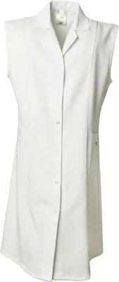 Produktbild von Planam Berufsmantel Baumwolle ärmellos, Damen Gr. 42 reinweiß