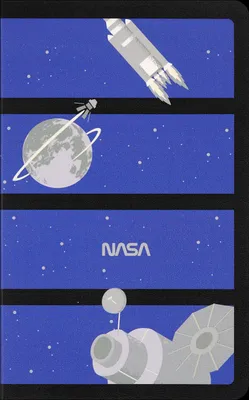 Produktbild von Moleskine Nasa-inspiriertes Volant Journal, L/A5, blanko, weicher Einband