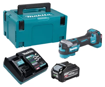 Obrázok produktu pre Makita TM 001 GU101 akumulátorové multifunkčné náradie 40 V max. Starlock Max Brushless + 1x akumulátor 4,0 Ah + nabíjačka + Makpac