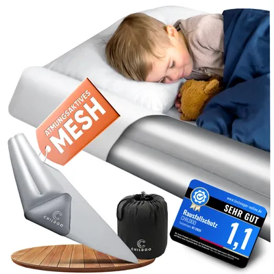 Produktbild von CHILDOO Rausfallschutz Bett aufblasbar – Perfekt für die Reise oder Zuhause | Einzelpack