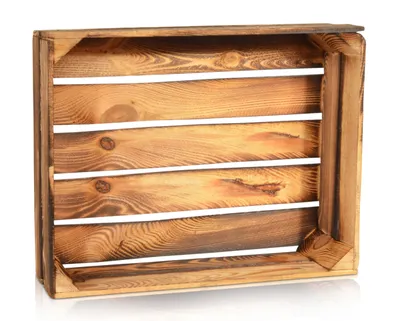 Produktbild von CHICCIE Geflammte Obstkisten - Einzelkiste 50 x 40 x 15cm Holzkisten Weinkisten Holz Kisten Apfelkisten Obstkiste Gebrannt