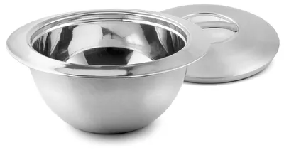 Produktbild von Thermoschale mit Deckel, Durchmesser 37 cm, doppelwandig, 7 Liter - Weis
