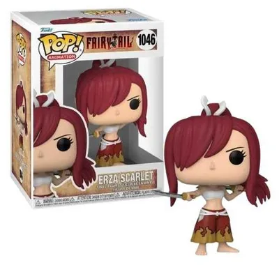 Obrázok produktu pre FUNKO POP! - Animation - Fairy Tail Erza Scarlet #1046