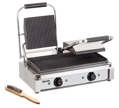 Obrázek produktu pro Bartscher A150671, 3600 W, Černá, Nerezová ocel, Obdélníkový, Litina, 470 x 230 mm, 230 V