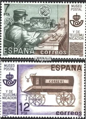 Produktbild von Briefmarken Spanien 1981 Mi 2526-2527 (kompl.Ausg.) postfrisch Sondermarken