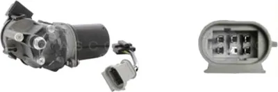 Produktbild von CASCO CWM15106AS Wischermotor Vorne für NISSAN Qashqai / Qashqai +2 I (J10, NJ10) für RENAULT MEGANE I (BA0/1) MEGANE I Cabriolet (EA0/1)