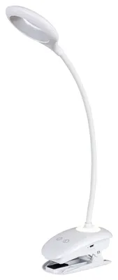 Obrázek produktu pro LED stolní lampa 4W 400K se svorkou, bílá RABALUX HARRIS