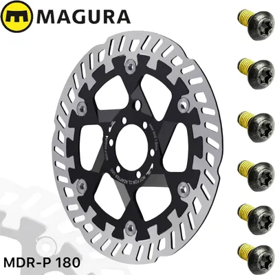 Produktbild von Magura Fahrrad MTB E-Bike Floating Bremsscheibe MDR-P 6-Loch 180mm