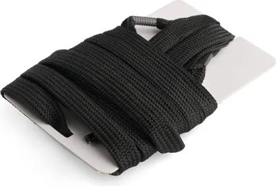 Produktbild von Flache Sneaker-Schnürsenkel – One-Hand-System - 130 cm, schwarz