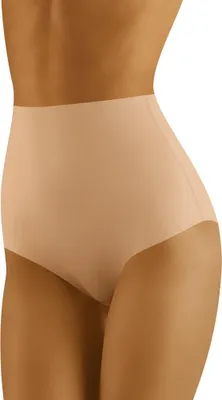Produktbild von Wolbar WB411 Dame Slip Taillenmieder figurformend Unterhose Shapewear, Beige, S