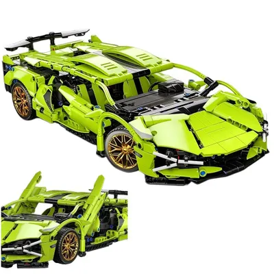 Obrázek produktu pro Závodní auto 1280x – technické sportovní auto, stavebnice, model pro sběratele, pro fanoušky aut