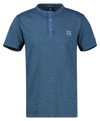 Produktbild von Lerros - Herren Rundhals Tshirt, Regular Fit, (2633910), Größe:L, Farbe:Navy (485)