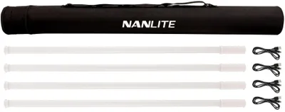 Obrázok produktu pre Sada 4 diódových RGB trubíc NanLite - PavoTube T8-7X