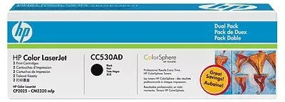 Produktbild von HP CC530AD, 7000 Seiten, Laser, Color LaserJet CP2025 series, 10 - 30 °C, 1.8 kg, 385 x 218 x 125 mm