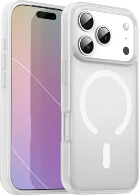 Produktbild von Mobigear Shockproof iPhone 17 Pro MagSafe Hülle Hardcase Backcover - Matte White