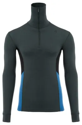 Produktbild von WarmWool Polo Men Größe S Farbe green gables/corsair/jet black