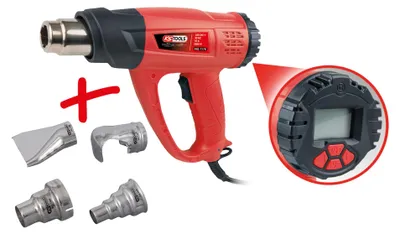 Immagine prodotto di KS Tools Set di pistole ad aria calda, digitale, 5 pezzi