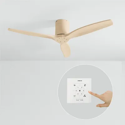 Produktbild von WIND CALM - Leiser Deckenventilator 40W mit technischen ABS-Blättern in verschiedenen Größen