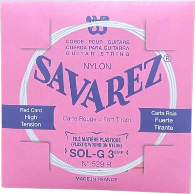 Produktbild von Savarez 529R - g3 plastic wound - high (standard)