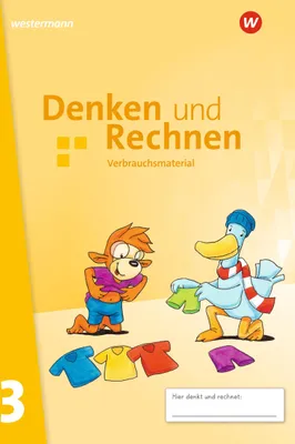 Produktbild von Denken und Rechnen 3. Schulbuch. Allgemeine Ausgabe. Verbrauchsversion