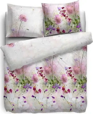 Zdjęcie produktu dla HnL Renforcé dwustronna pościel Gemma Multi 135x200 cm + 80x80 cm