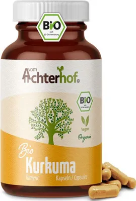 Obrázek produktu pro Doplněk stravy vom-AchterhofKurkuma, 180 kapslí