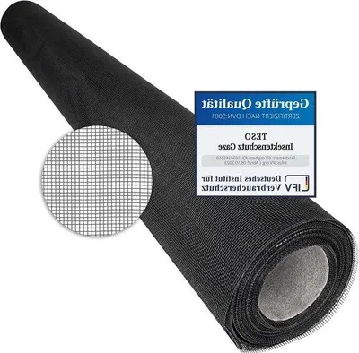 Produktbild von Famanu Insektenschutzgitter - Mückenschutz - UV-beständig - Schwarz - 120 x 250 cm