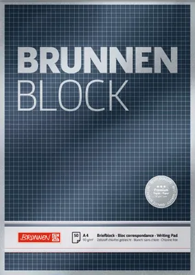 Produktbild von 10XBRUNNEN 1052828 BB A4 90g 50Bl kar P