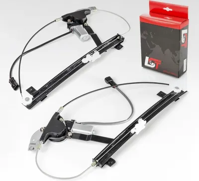 Produktbild von 2x Elektrischer Fensterheber mit Motor vorne links rechts für FIAT UNO 1989-1995