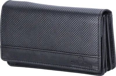 Produktbild von The Skandinavian Brand Damen Leder Geldbörse Quer Black