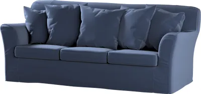 Produktbild von Dekoria Bezug für Tomelilla 3-Sitzer Sofa nicht ausklappbar, dunkelblau, Sofahusse, Tomelilla 3-Sitzer