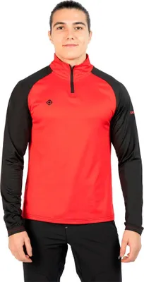 Produktbild von Izas Indus M Fleece Mit Halbem Reißverschluss Rot M Mann Rot M