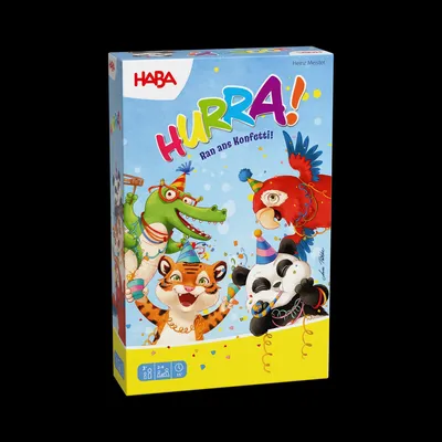 Produktbild von HABA HURRA!, Brettspiel, 2 Jahr(e), 10 min