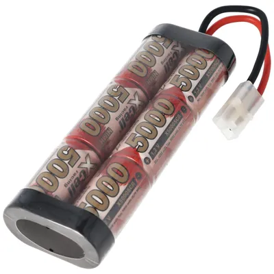 Produktbild von 5Ah Racing Pack 7,2 Volt mit bis zu 5000mAh und Tamiya Buchse für Tamiya Stecker