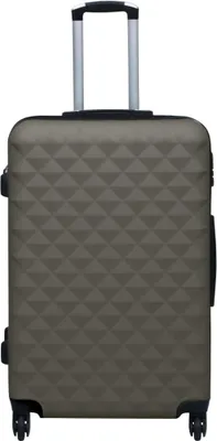 Produktbild von vidaXL Hartschalen-Trolley-Set 2 Stk. Anthrazit ABS