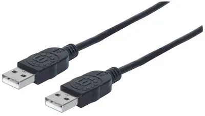 Image de MANHATTAN USB 2.0 Anschlußkabel 1m A-Stecker/A-Stecker