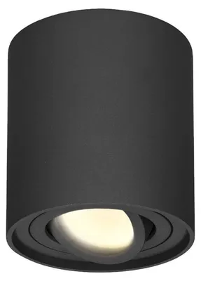 Produktbild von hoftronic LED Deckenspot 4W 345lm 2700K Schwarz GU10 Dimmbar Schwenkbar