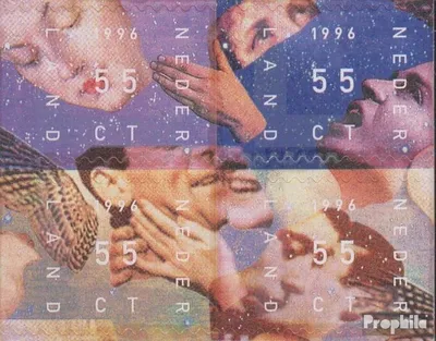 Produktbild von Briefmarken Niederlande 1996 Mi 1599-1602 Viererblock (kompl.Ausg.) postfrisch Dezembermarken