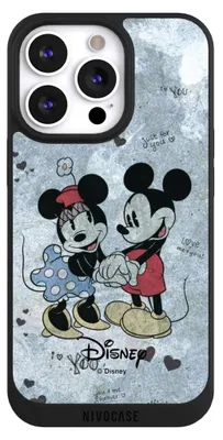 Produktbild von NIVOCASE Handyhülle für Apple iPhone 13 Pro Hülle NIVOpure Case Schwarz Disney Vintage