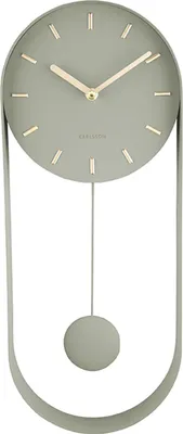 Image de Horloge murale avec pendule PENDULUM, 50 x 20 x 4,8 cm
