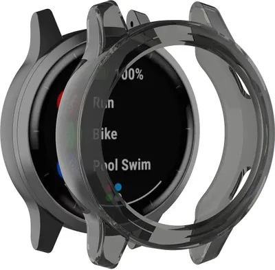 Produktbild von Strap-it Garmin Vivoactive 4 TPU-Schutzhülle (Schwarz)