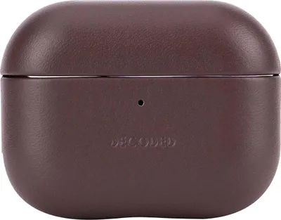 Immagine prodotto di Decodificato, AirPods Pro 3 Lederhülle elegante serie Aircase, Braun