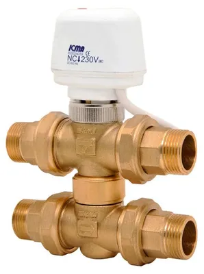 Immagine prodotto di Valvola Di Zona 4 Vie "Mod. 322" Icma 3/4"