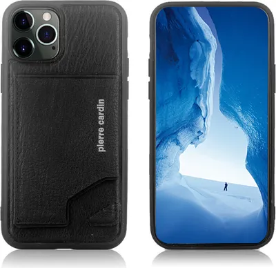 Obrázok produktu pre Puzdro na zadnú stranu pre iPhone 12 Pro Max od Pierre Cardin – čierne